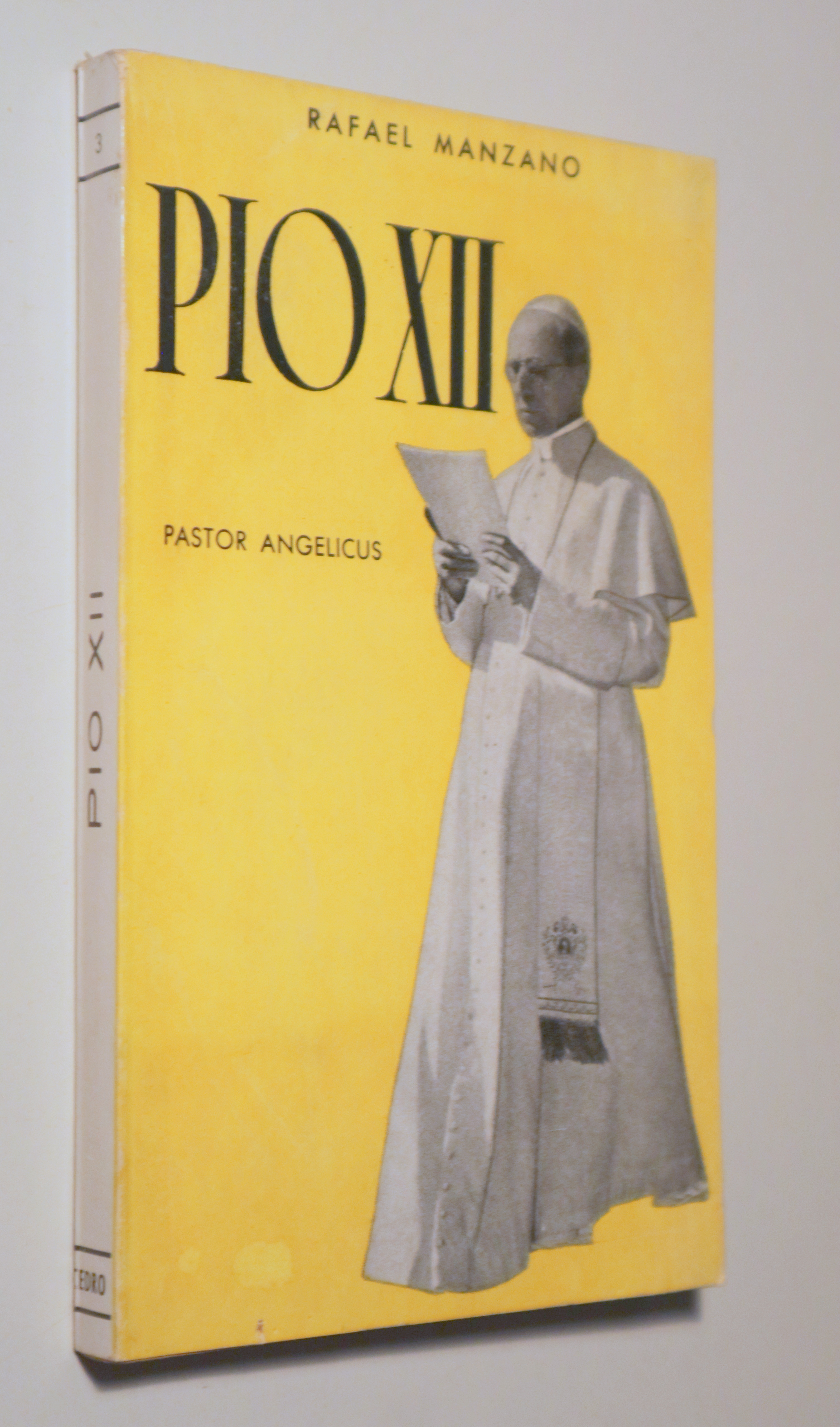 PÍO XII. Pastor angelicus - Barcelona 1958 - Ilustrado