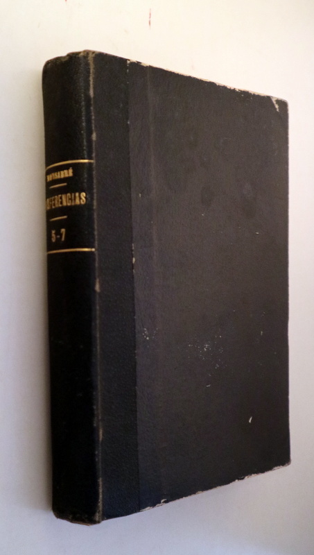 CONFERENCIAS DE NUESTRA SEÑORA DE PARIS Exposición Dogma Católico (Vol. 3-4) -  Madrid 1879