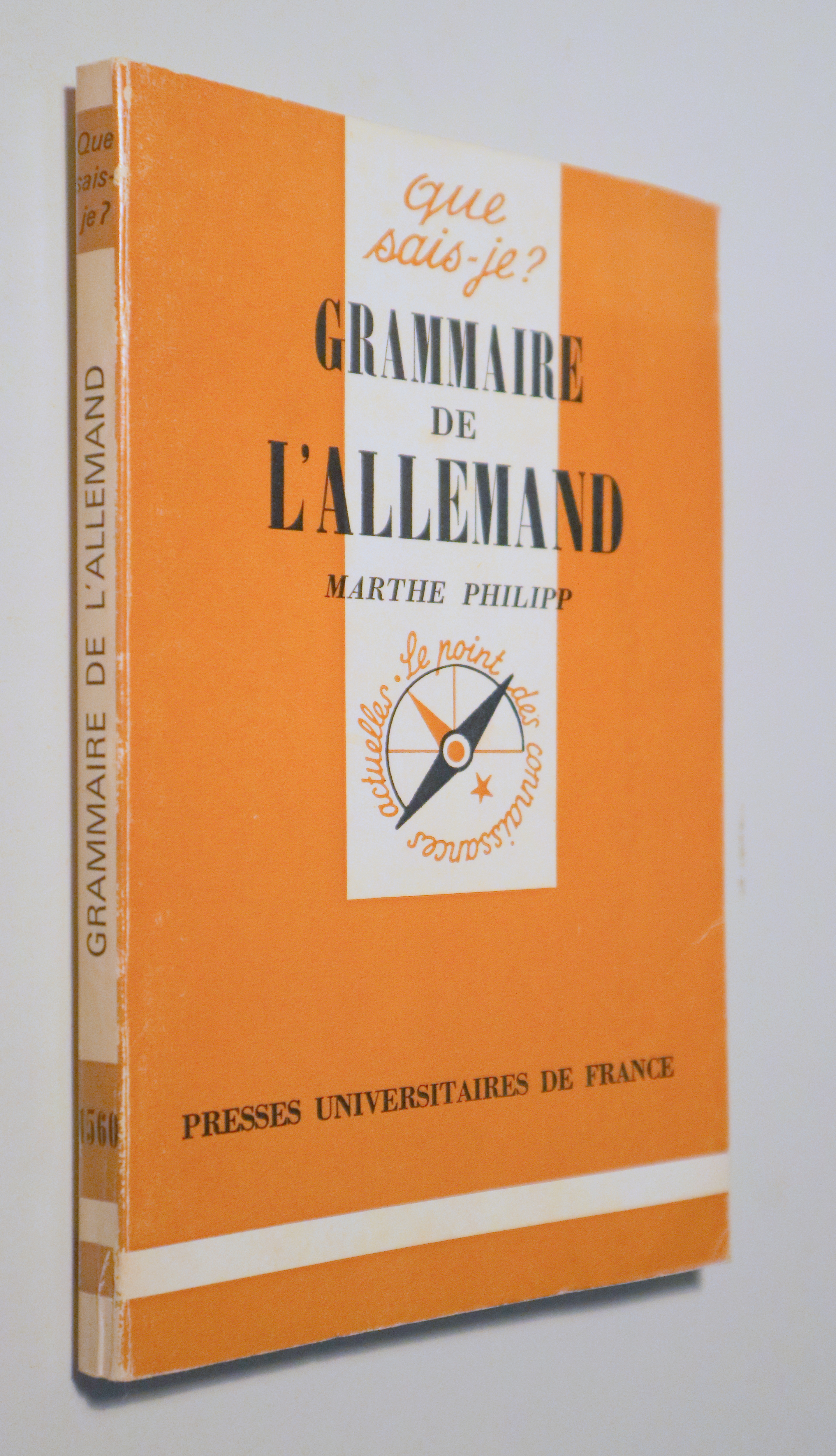 GRAMMAIRE DE L'ALLEMAND - Paris 1980