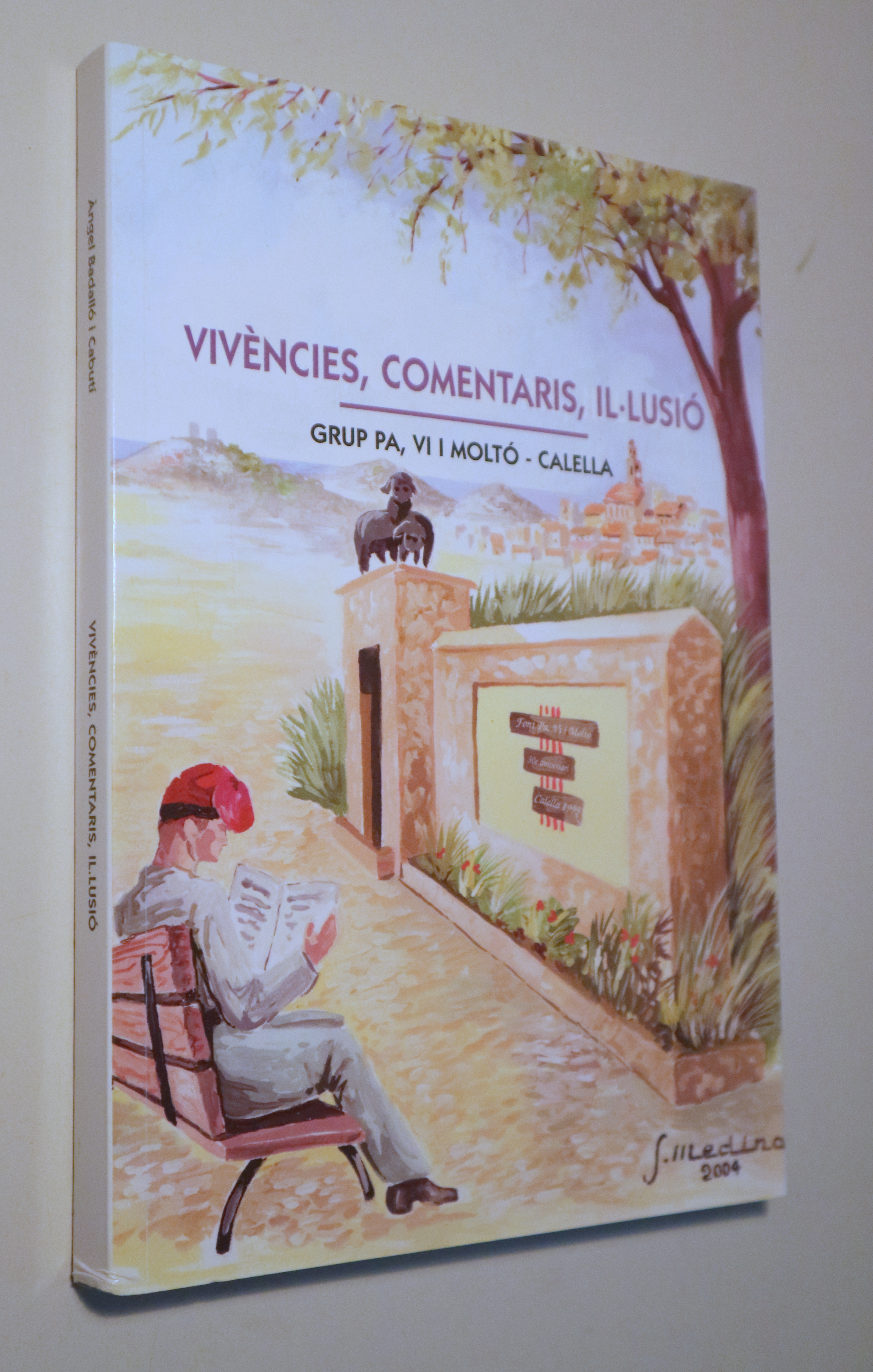 VIVÈNCIES, COMENTARIS, IL·LUSIÓ. Grup pa, vi i moltó - Calella 2004 - Molt il·lustrat