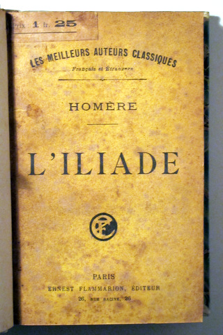 L'ILIADE - Paris c. 1920