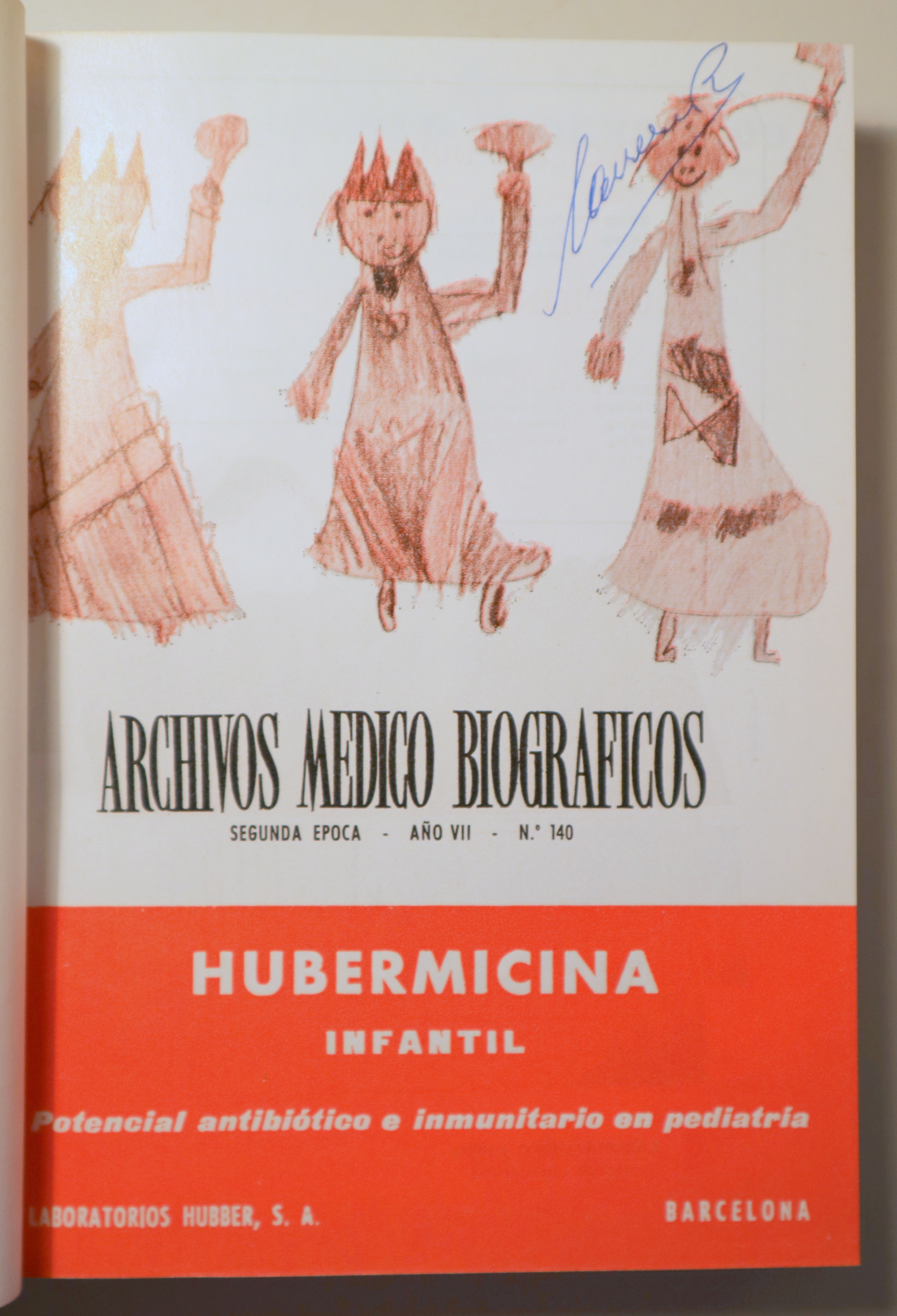 ARCHIVOS MÉDICOS BIOGRÁFICOS. Año VII. Núm. del 140 al 150 -  Barcelona 1968 - Ilustrado