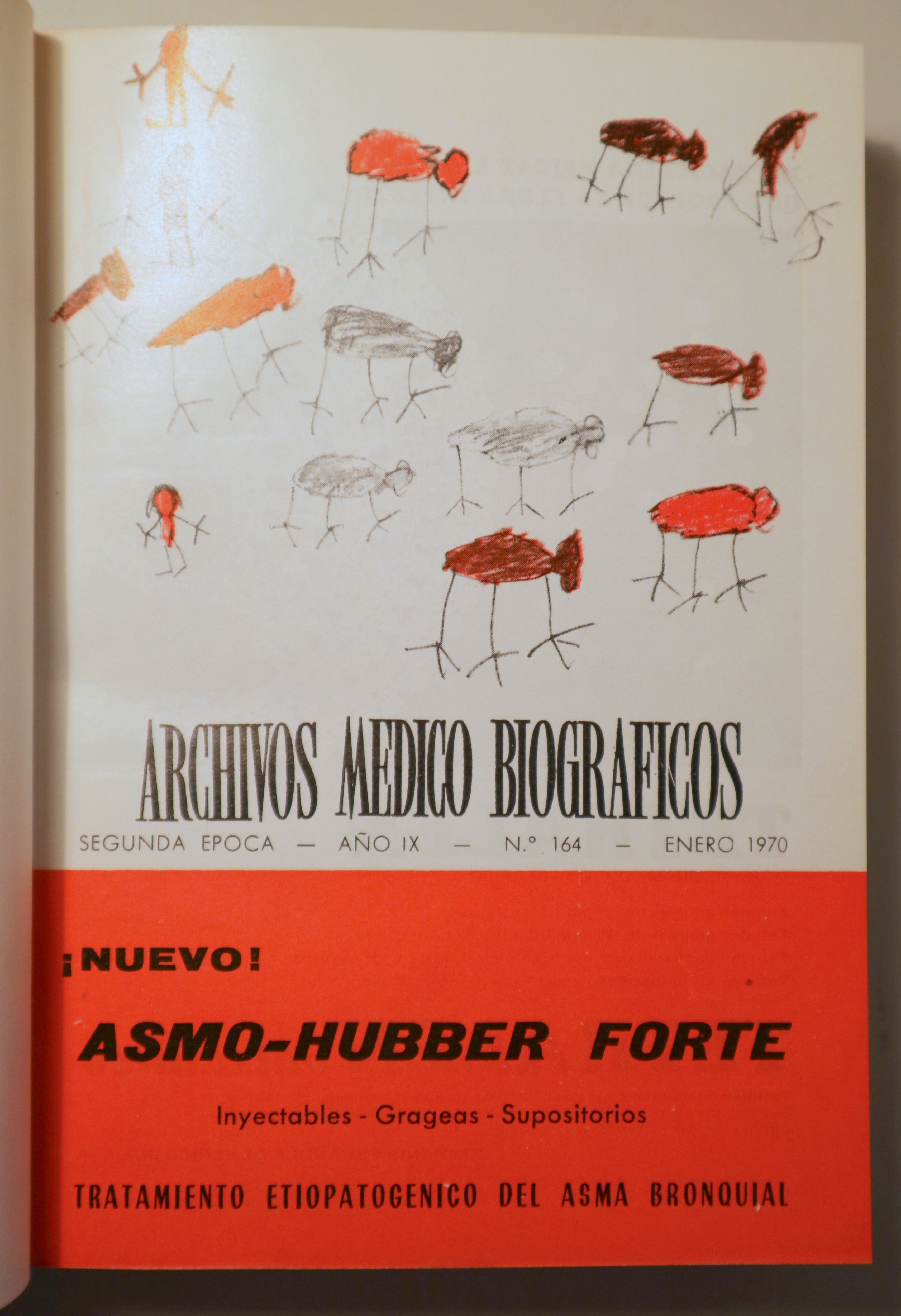 ARCHIVOS MÉDICOS BIOGRÁFICOS. Año IX. Núm. del 164 al 175 -  Barcelona 1970 - Ilustrado