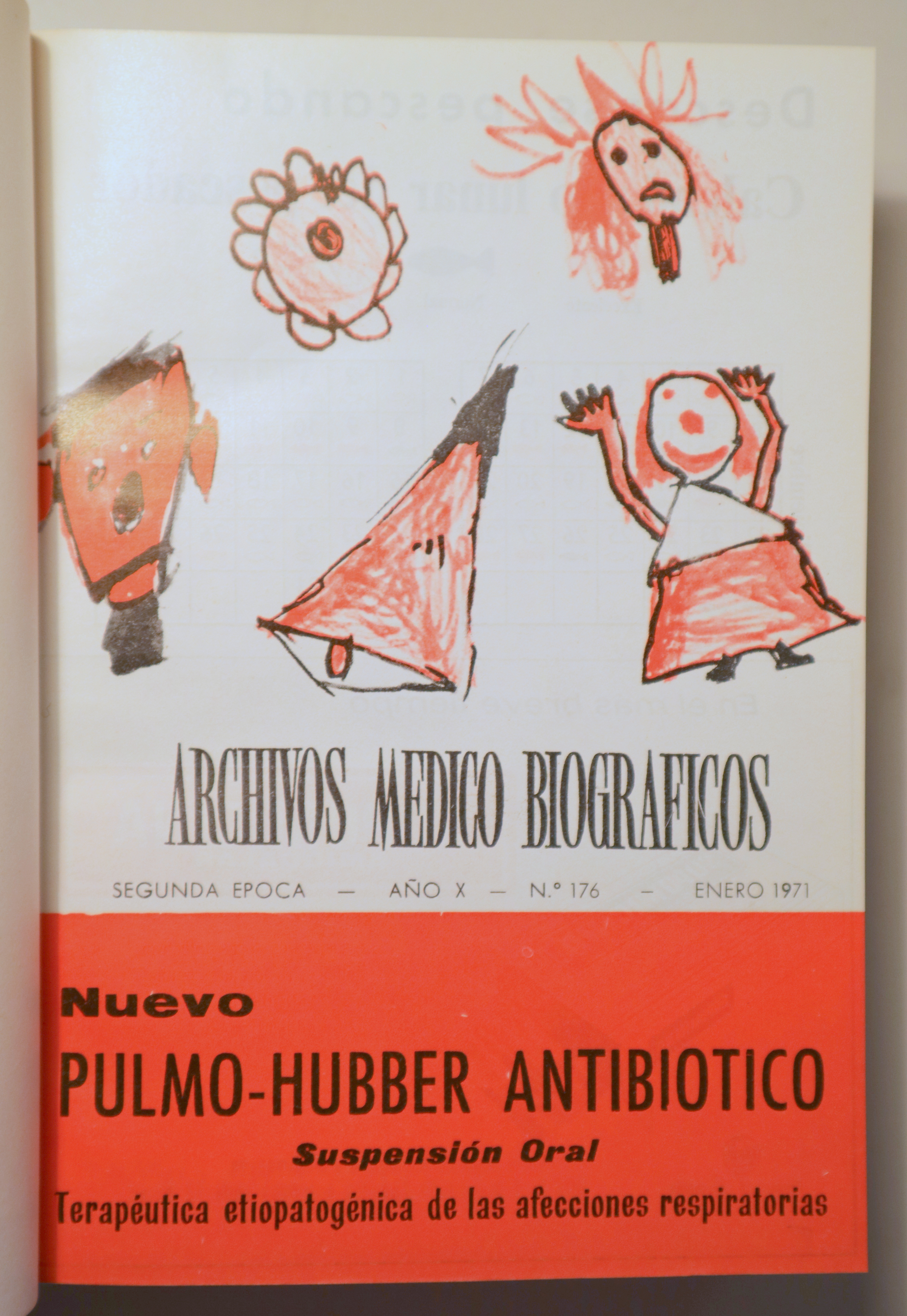 ARCHIVOS MÉDICOS BIOGRÁFICOS. Año X. Núm. del 176 al 187 -  Barcelona 1971 - Ilustrado