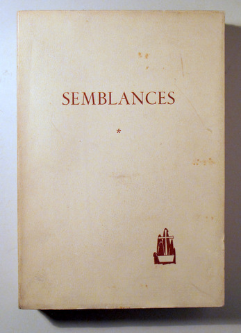 SEMBLANCES. Vol. I. Sant Francesc d'Assís. Sant Tomàs d'Aquíno - Barcelona 1960 - En paper de fil