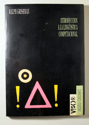 INTRODUCCIÓN A LA LINGÜÍSTICA COMPUTACIONAL - Madrid 1991