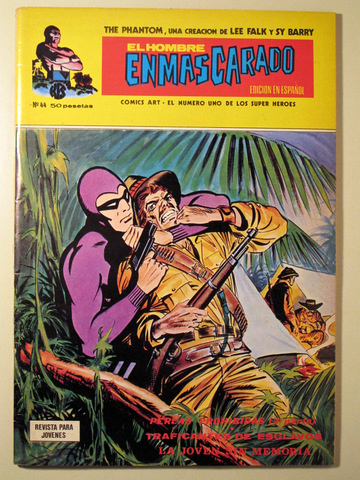 EL  HOMBRE ENMASCARADO. Nº 44. Perlas prohibidas - Barcelona 1974 - Muy ilustrado