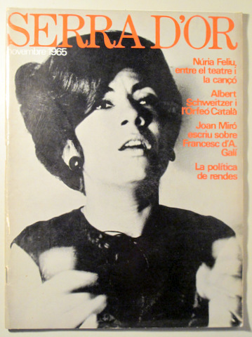 SERRA D'OR. Nov. 1965 - Barcelona 1965 - Molt il·lustrat