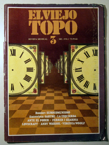 EL VIEJO TOPO 3 - Barcelona 1976 - Muy ilustrado
