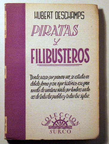 PIRATAS Y FILIBUSTEROS - Barcelona 1956