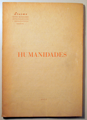 HUMANIDADES - Barcelona 1952