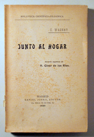 JUNTO AL HOGAR -  Madrid 1920