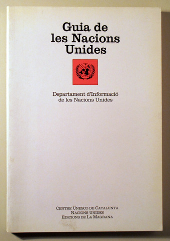 GUIA DE LES NACIONS UNIDES - Barcelona 1987