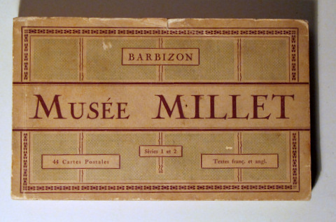 MUSÉE MILLET. series 1 et 2 - Paris c. 1920 - 44 postales