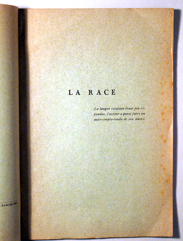 LA RACE - Barcelona c. 1930