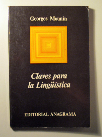 CLAVES PARA LA LINGÜISTICA - Barcelona 1976