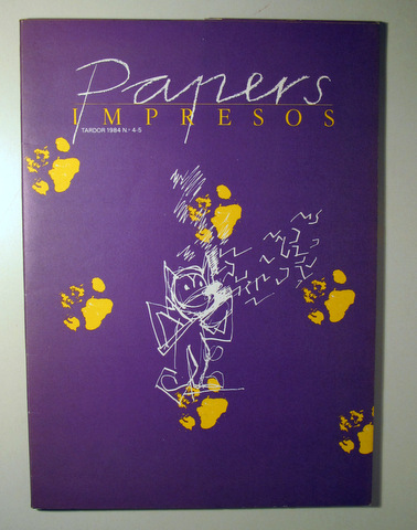 PAPERS IMPRESOS. Nº 4-5 - Barcelona 1984 - Molt il·lustrat