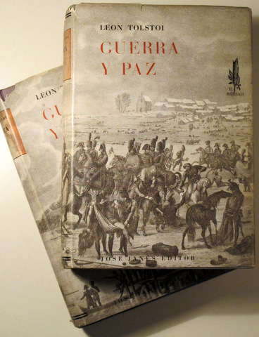 GUERRA Y PAZ ( 2 Vol. - Completo) - Barcelona 1952