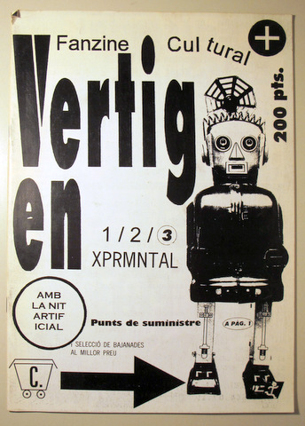 VERTIGEN XPRMNTAL. Fanzine Cultural 3 - Barcelonan 1997