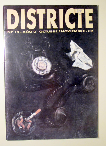 DISTRICTE. Nº14 - Barcelona 1989 - Ilustrado