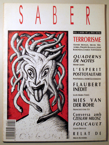 SABER.Núm 12. TERRORISME - Barcelona 1987 - Il·lustrat