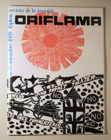 ORIFLAMA. Revista de la joventut. Nº 87 - Barcelona setembre 1969 - Il·lustrat