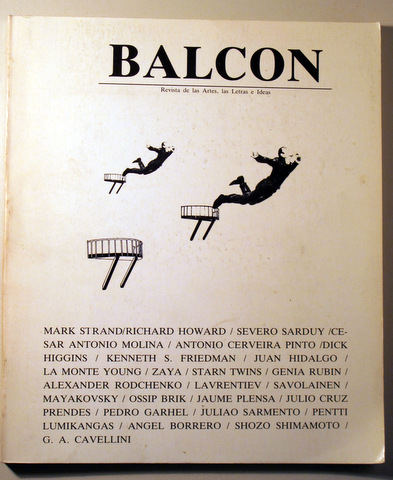 BALCÓN nº 1. Revista de las Artes, las Letras y la Ideas - Madrid 1987 - Ilustrado