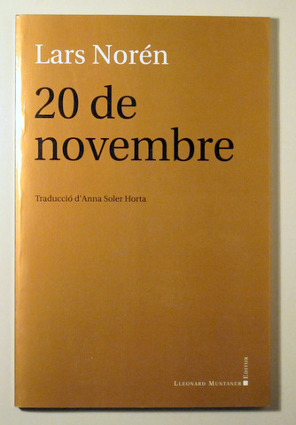 20 DE NOVEMBRE - Barcelona 2012