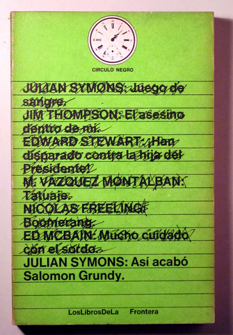 ASÍ ACABO SALOMON GRUNDY - Barcelona 1975