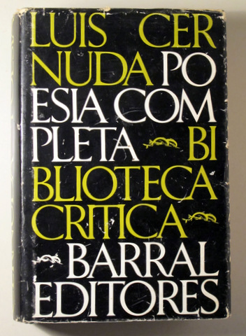 POESIA COMPLETA - Barcelona 1974 - 1ª edición