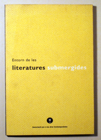 ENTORN DE LES LITERATURES SUBMERGIDES - Vic 1992