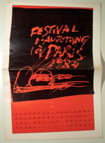 FESTIVAL D'AUTOMNE. Paris 1984 - Paris 1984 - Ilustrado
