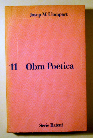 OBRA POÈTICA - Barcelona 1983 - 1ª edició