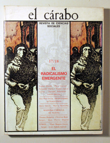 EL CÁRABO. Nº 17/18. EL RADICALISMO EMERGENTE - Madrid 1976