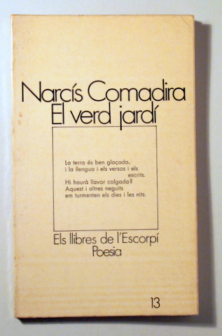 EL VERD JARDÍ - Barcelona 1972 - 1ª edició