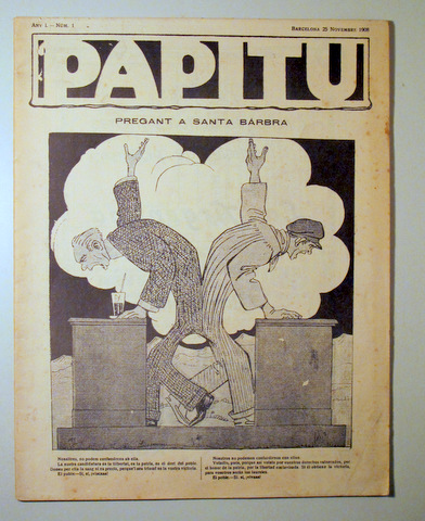 PAPITU. Any 1. Núm. 1 - Barcelona  1977 - Il·lustrat - Facsímil