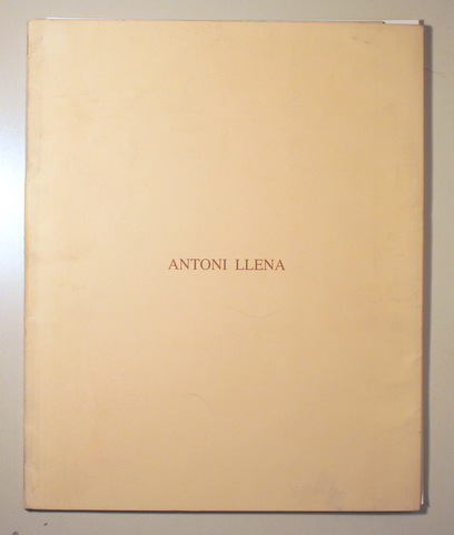 ANTONI LLENA - Girona 1994 - Il·lustrat
