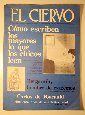 EL CIERVO. Nº 391/392. Bergamín, hombre de extremos - Barcelona 1983 - Ilustrado