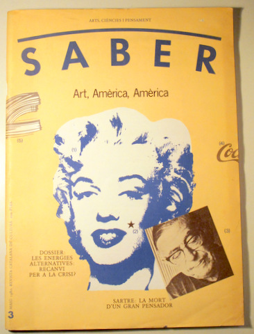 SABER 3. Art, Amèrica, Amèrica - Barcelona 1980 - Il·lustrat