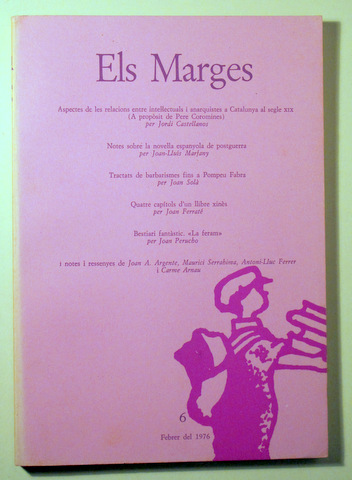 ELS MARGES. Revista de Llengua i Literatura. Núm. 6. Febrer de 1976