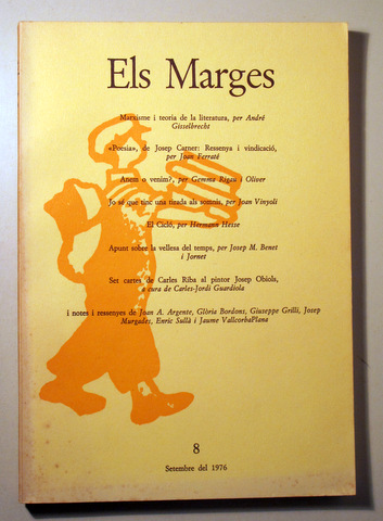 ELS MARGES. Revista de Llengua i Literatura. Núm. 8. Setembre de 1976