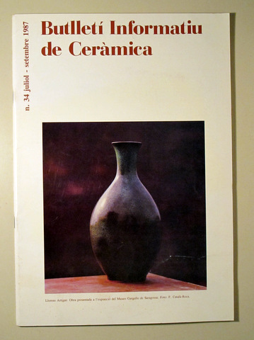 BUTLLETÍ INFORMATIU DE CERÀMICA - Barcelona 1987 - Il·lustrat