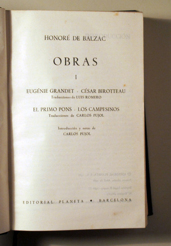 OBRAS 1 -  Barcelona 1966