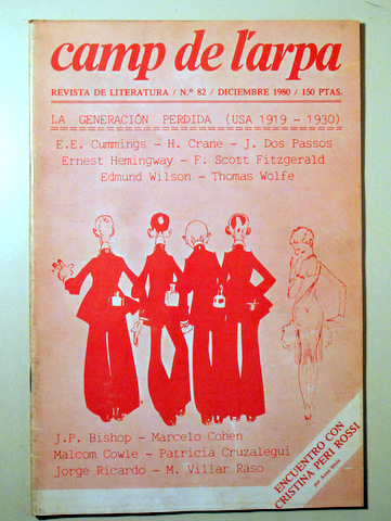 CAMP DE L'ARPA. Nº 82. La Generación Perdida - Barcelona 1980 - Ilustrado