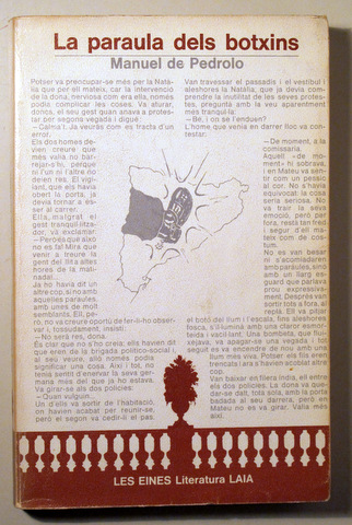 LES PARAULES DELS BOTXINS. La Terra Prohibida 2 - Barcelona 1977 - 1ª edició