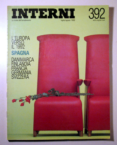 INTERNI. L'Europa verso il 1992 SPAGNA.  N. 392 - Milano 1989 - Ilustrado