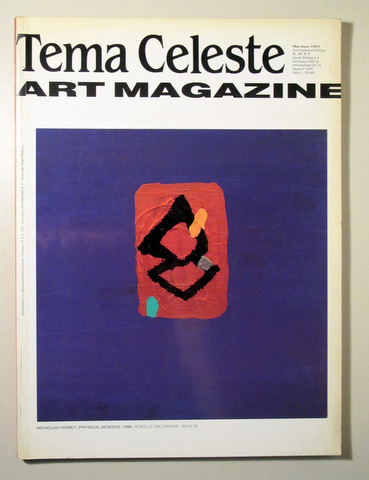 TEMA CELESTE. International Art Review nº 31 - Siracusa 1991 - Ilustrada