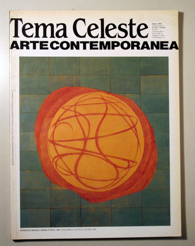 TEMA CELESTE. International Art Review nº 36 - Siracusa 1992 - Ilustrada
