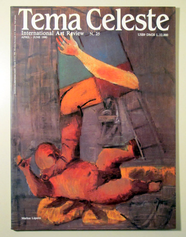 TEMA CELESTE. International Art Review nº 25 - Siracusa 1990 - Ilustrada