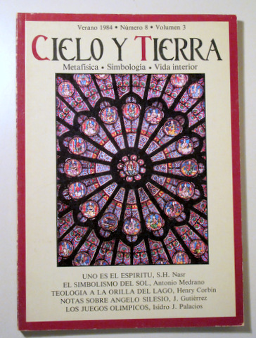 CIELO Y TIERRA. Nº 8. Volumen 3.  Sendas del Espíritu - Barcelona 1984 - Ilustrado